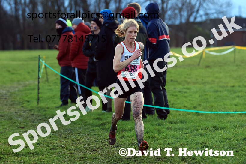 Senior womens 2023 North Eastern Cross Country Champs., Temple Park, South Shields. Photo: David T. Hewitson/Sports for All Pics